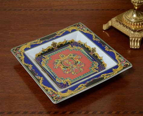 versace piatti quadrato svuotatasche|versace dishes for sale.